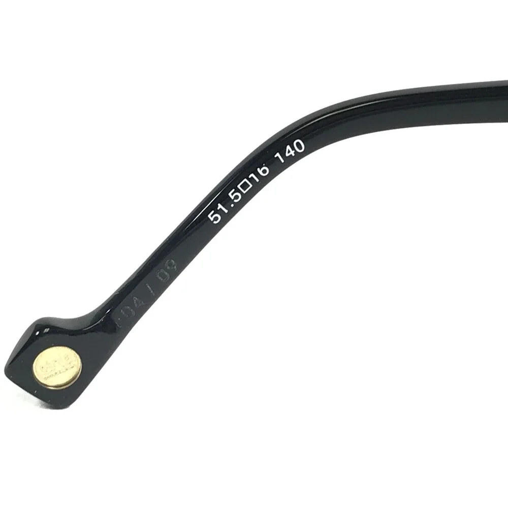 Etnia Eyeglasses Frames MILANO col. BK Shiny Black Square Full Rim 51.5-16-140